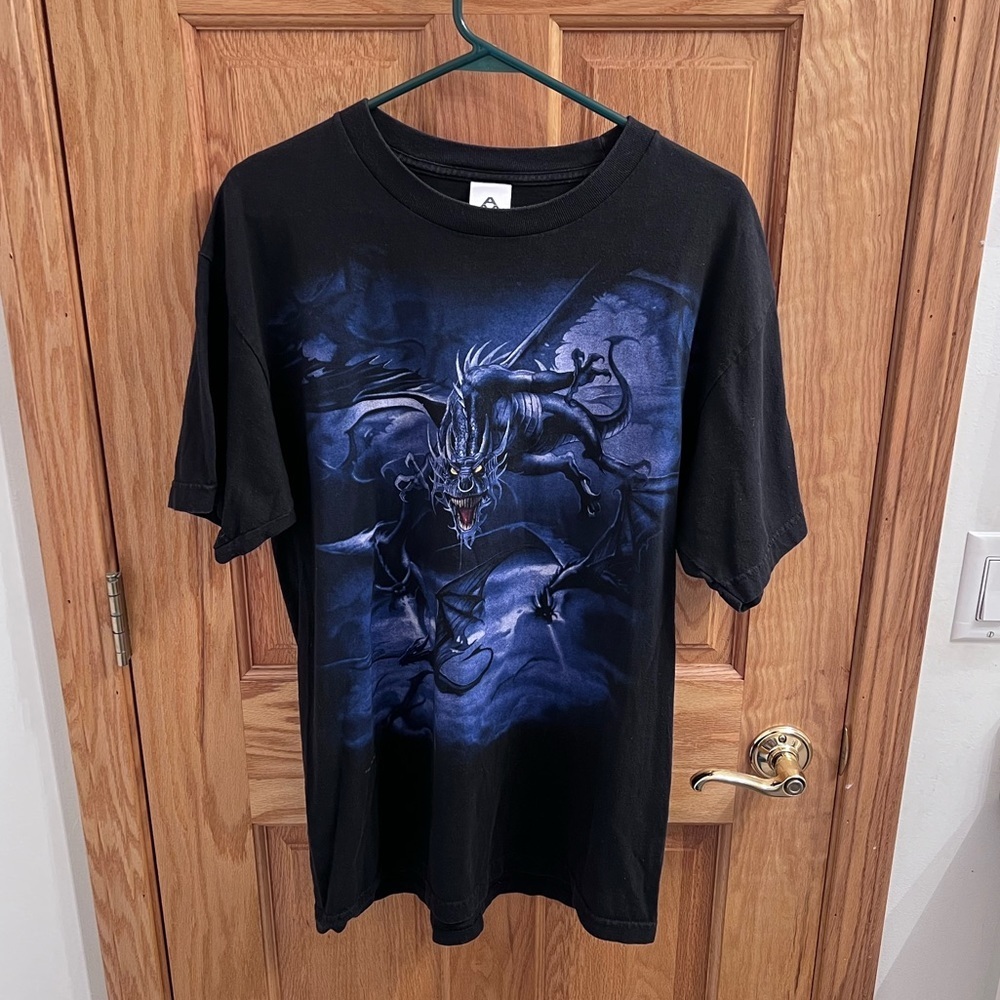 Liquid Blue Dragon Graphic Shirt 2007